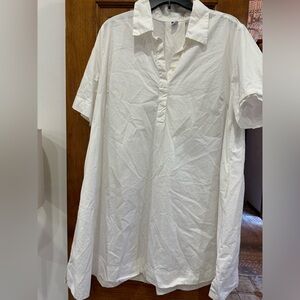 Old Navy White Mini Dress